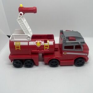 Paw Patrol Large 9" Marshall's Fire Truck Red Plastic
